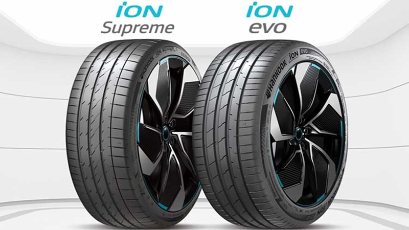 Новый электрокар BMW i4 обуют в шины Hankook